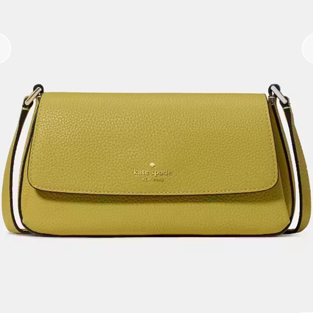 Kate Spade Sutton Mini Flap Crossbody - Olive Green